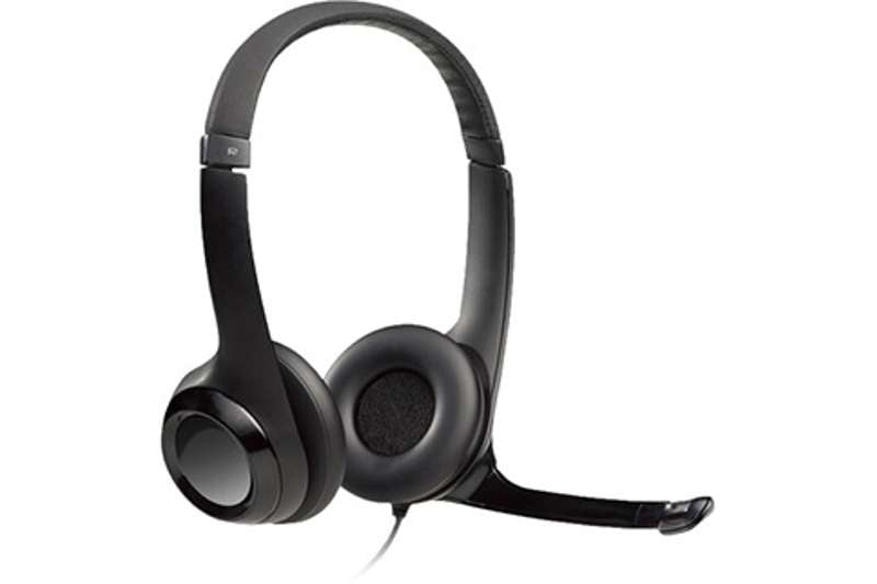 Logitech H390 Corded Stereo USB Headset (981-000014)