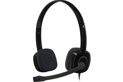 Logitech H151 Corded Stereo Headset  (981-000587)