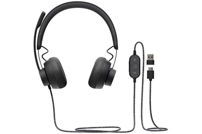 Logitech Zone Wired On-Ear Headset (981-000876)