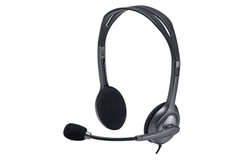 Logitech H111 Corded Stereo Headset for Education  (981-000999)