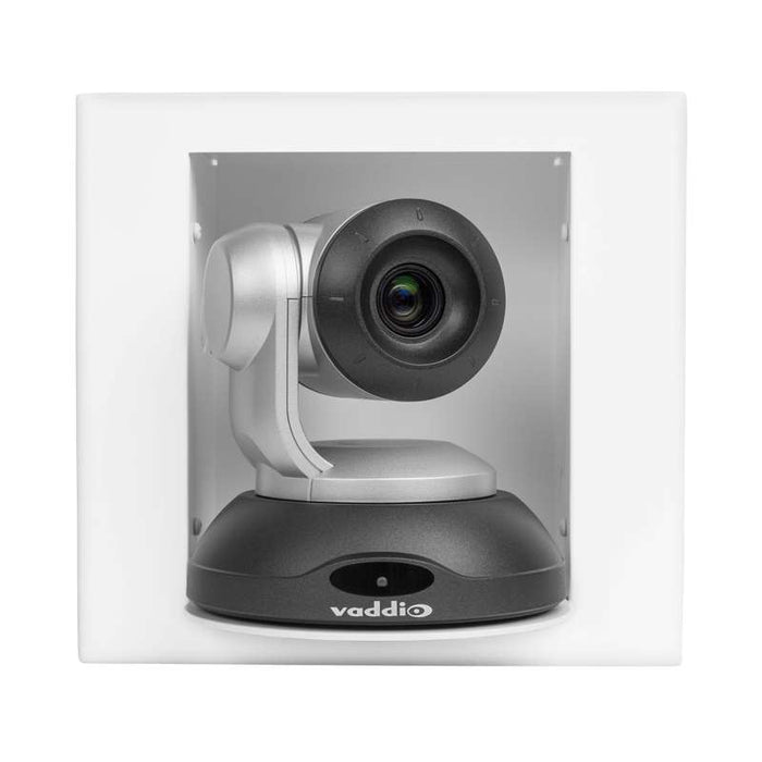 Vaddio IN-Wall Enclosure for Vaddio ConferenceSHOT 10 and ConferenceSHOT FX Camera - White