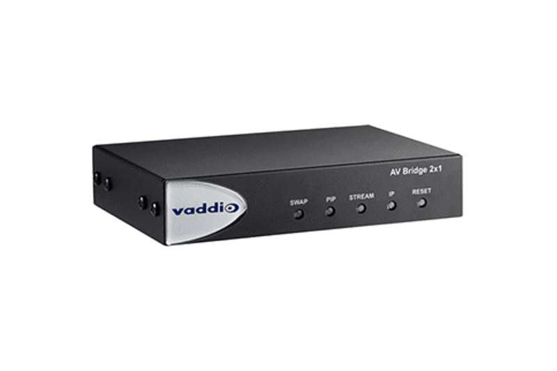 Vaddio AV Bridge 2x1 the classroom-in-a-box solution