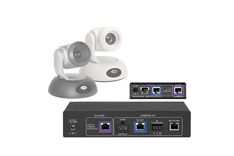 Vaddio Polycom Codec Kit for OneLINK HDMI to RoboSHOT HDMI Cameras - Black