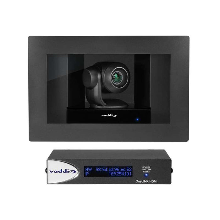 Vaddio RoboSHOT IW Clear Glass OneLINK HDMI System - Black