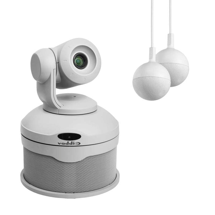 Vaddio ConferenceSHOT AV SYSTEM - CeilingMIC 2 White