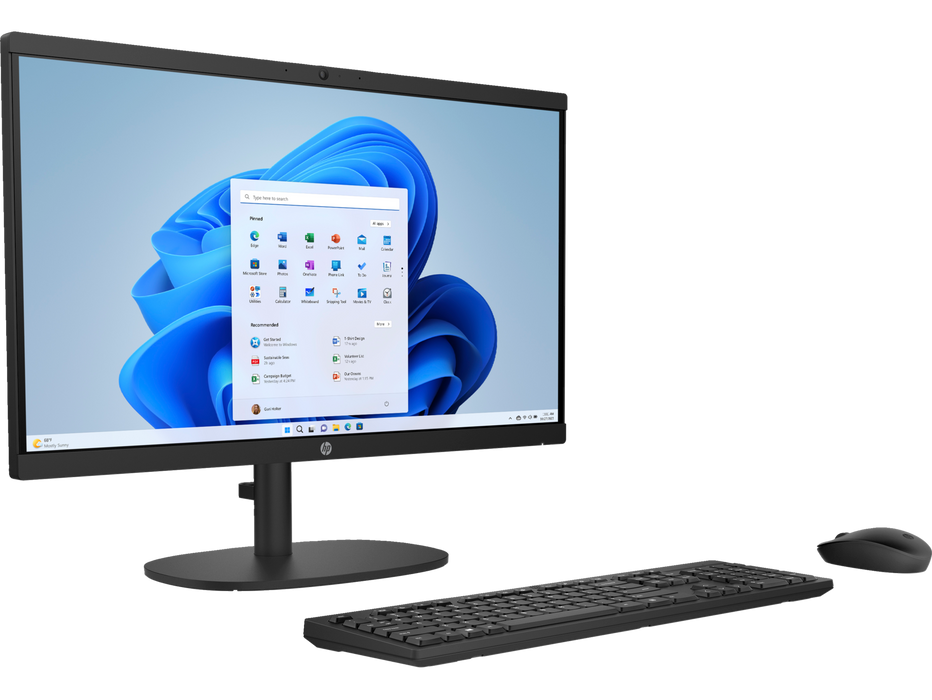 HP All-in-One Desktop 22-dg0040 - Intel® Processor N-series - 8 GB memory - 512 GB SSD storage