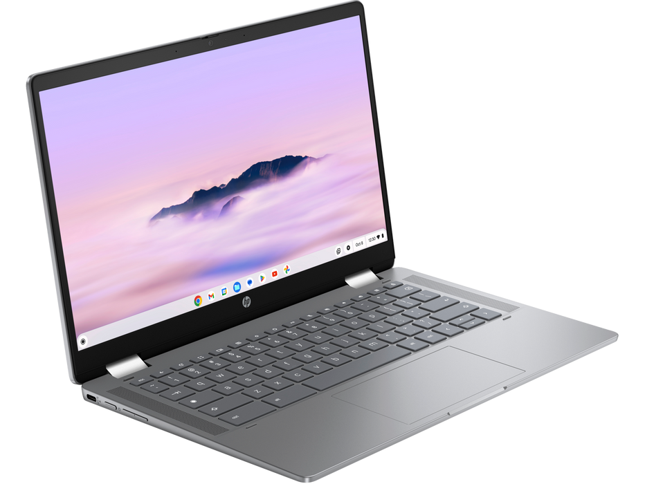 HP Chromebook PLUS laptop x360 14 inch-14b-cd0010nr - Intel® Core™ N-series processor - 8 GB memory - 128 GB UFS storage