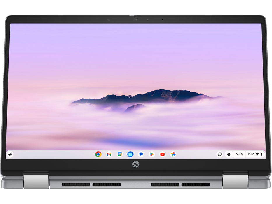 HP Chromebook PLUS laptop x360 14 inch-14b-cd0010nr - Intel® Core™ N-series processor - 8 GB memory - 128 GB UFS storage