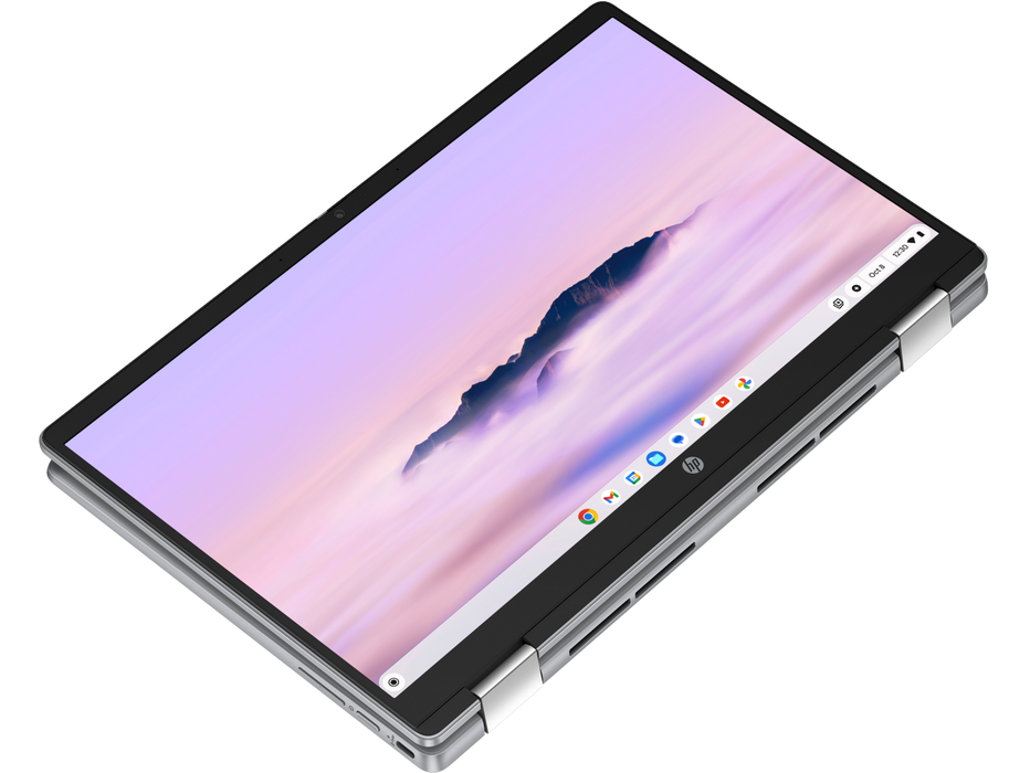 HP Chromebook PLUS laptop x360 14 inch-14b-cd0010nr - Intel® Core™ N-series processor - 8 GB memory - 128 GB UFS storage