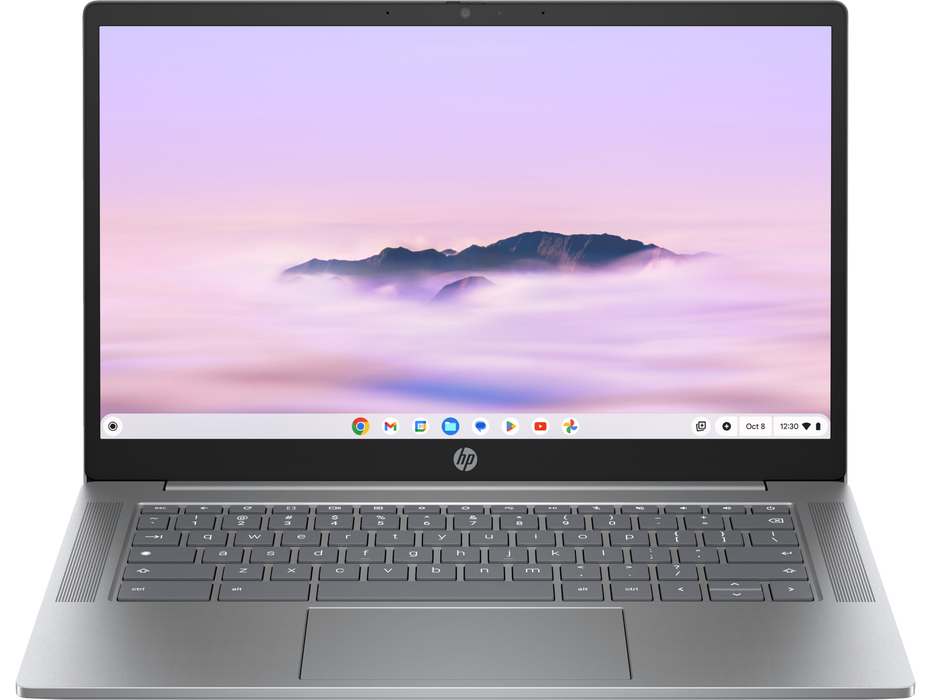 HP Chromebook PLUS laptop14 inch-14a-nf0050nr - Intel® Core™ N-series processor - 8 GB memory - 128 GB UFS storage