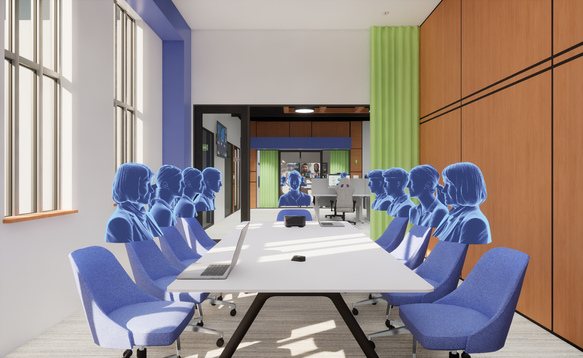 Crestron Medium Room with Windows - Installation Not Included