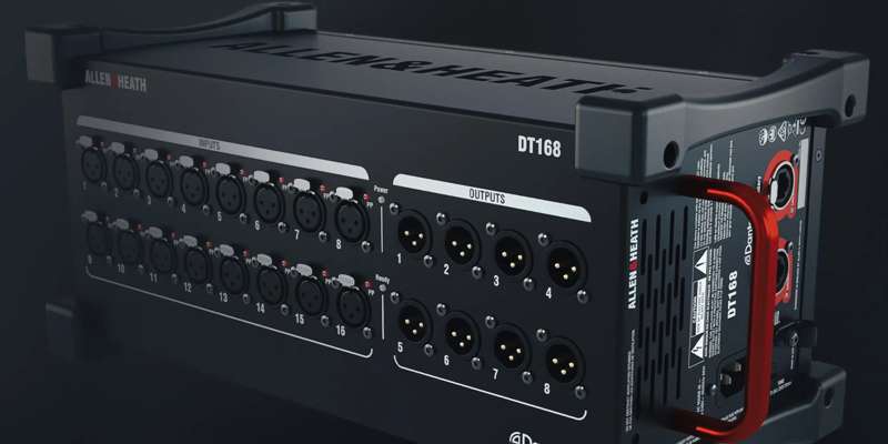 Allen & Heath DT168 16in / 8out Dante Interface