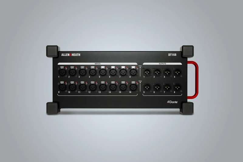 Allen & Heath DT168 16in / 8out Dante Interface