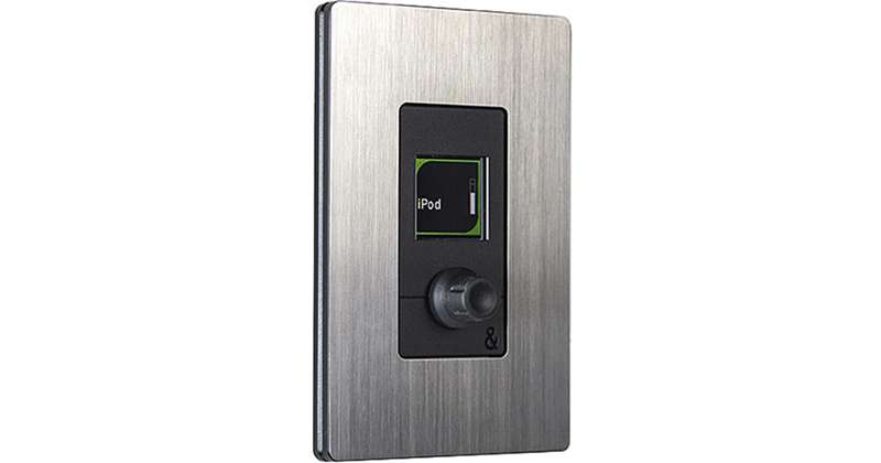Allen & Heath IP1 One Rotary Wallplate Controller, Black
