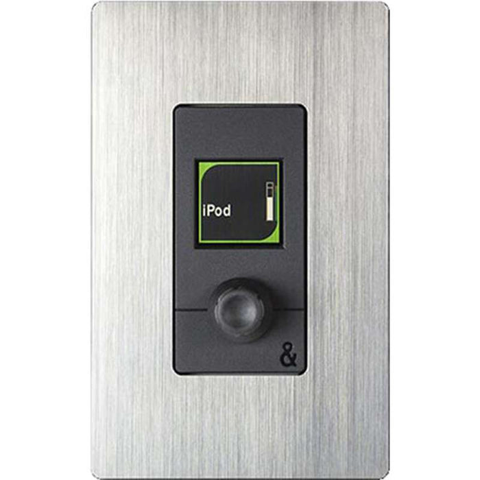 Allen & Heath IP1 One Rotary Wallplate Controller, Black