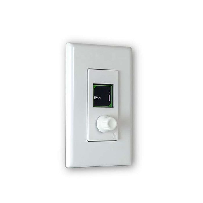 Allen & Heath IP1 One Rotary Wallplate Controller, White