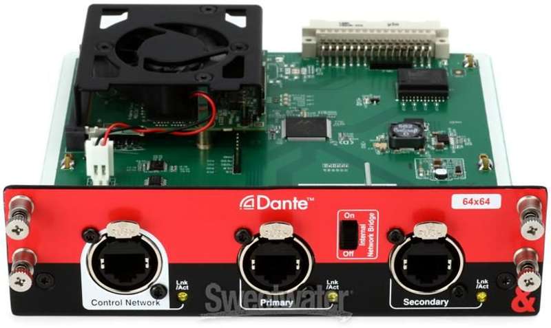 Allen & Heath M-DL-DANTE64-A Dante Audio Networking Card