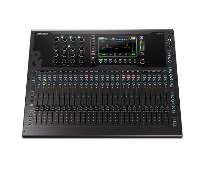 Allen & Heath Qu-6 Compact 38-In/24-Out 96kHz Digital Mixer