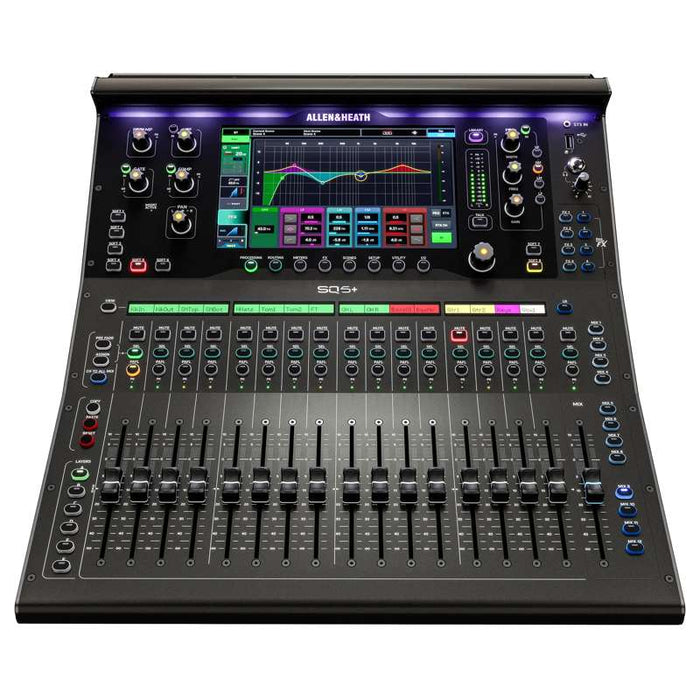 Allen & Heath SQ5+ 48 Channel / 44 Bus / 17 Fader Digital Mixer with RackUltra FX