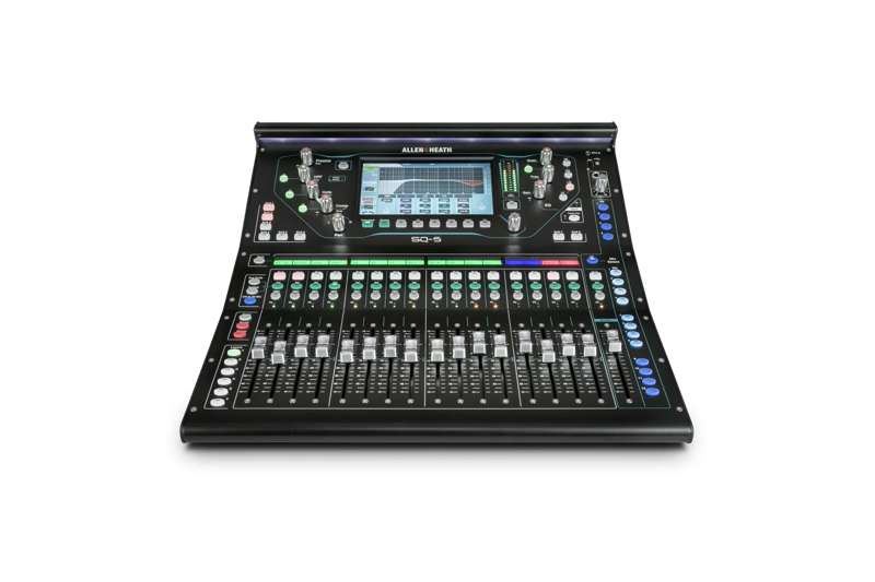 Allen & Heath SQ-5 48 Channel / 36 Bus / 17 Fader Digital Mixer