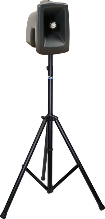 Anchor Audio MegaVox AIR X1 Battery-Powered PA System with Bluetooth, Anchor-Air, Wireless Beltpack and Headband Microphone, and Speaker Stands