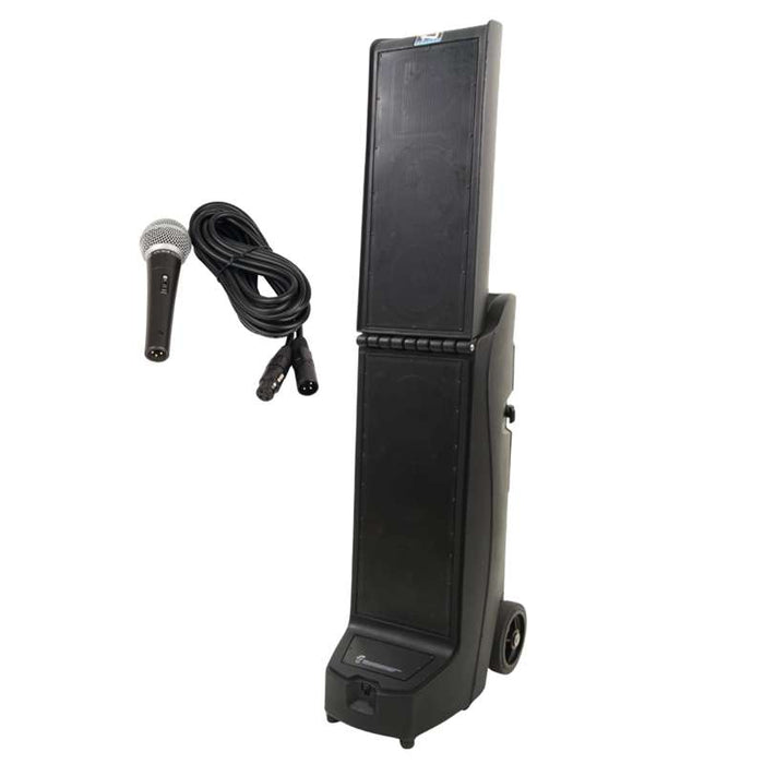 Anchor Audio Bigfoot 3 Base, Battery Powered PA System with Bluetooth & wired mic includes (1) BIG3, (1) MIC-90