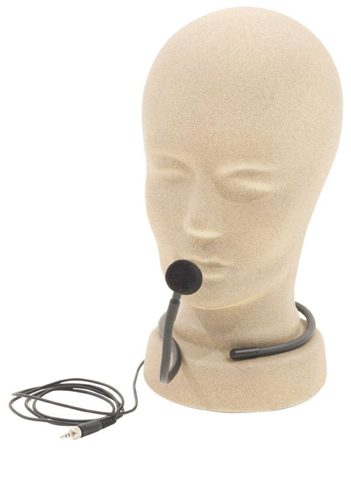 Anchor Audio Collar Mic Element for Use with Beltpack Mic Transmitter (3.5 mm Plug)