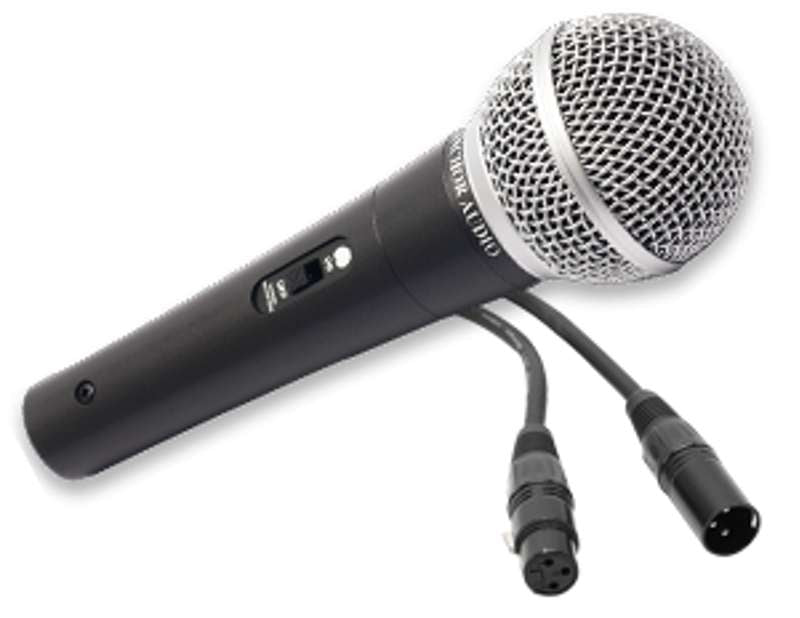 Anchor Audio Wired Handheld Mic with 20 ft. cable (XLR plug)