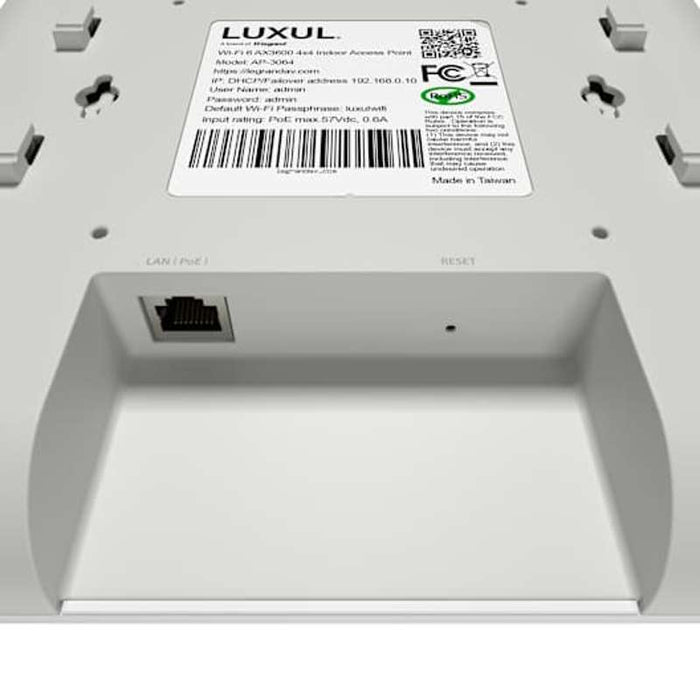 Luxul Wi-Fi 4x4 Multi-Gig Access Point - US