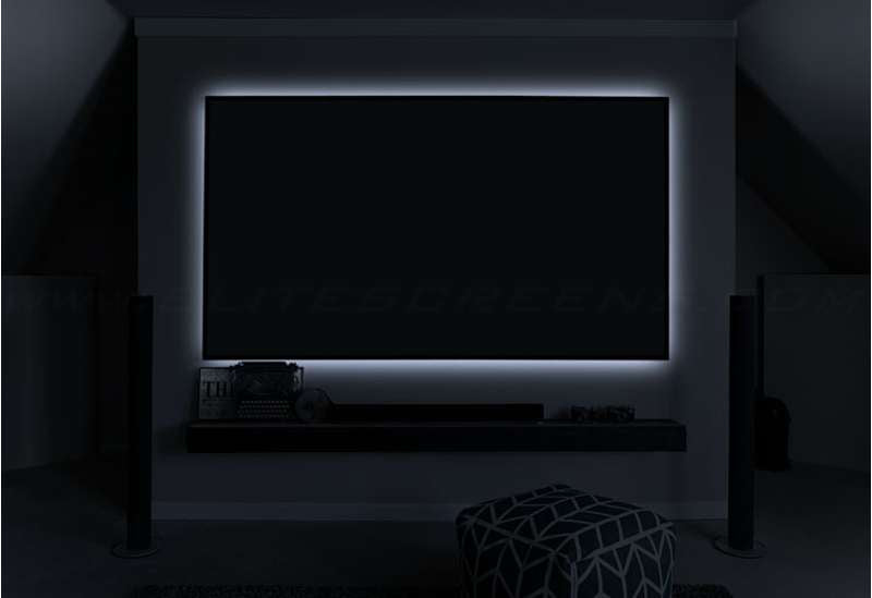 Elite Aeon CineGrey 3D Series 135 Inch Diagonal Fixed Frame Screen