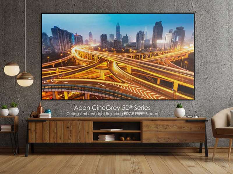 Elite Aeon CineGrey 5D Series 135 Inch Diagonal Fixed Frame Screen