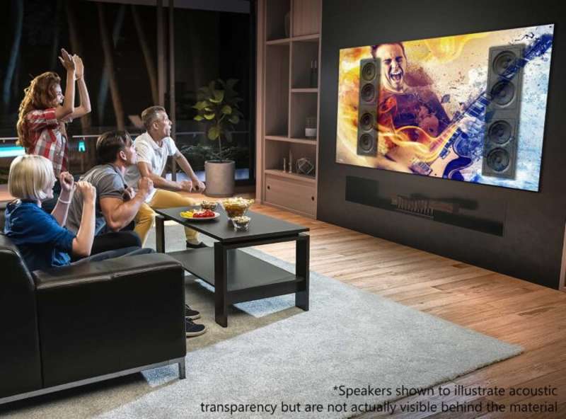 Elite Aeon CineGrey 4D AT Series, 150-inch Diag., 16:9 Fixed Frame Screen