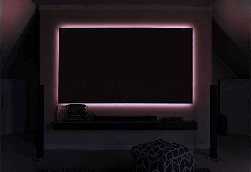 Elite Aeon Series, 165-inch Diag., 16:9 Fixed Frame Screen, CineWhite UHD-B Material