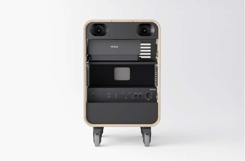 Artome S2 Mobile All-in-one AV solution Learning Cart