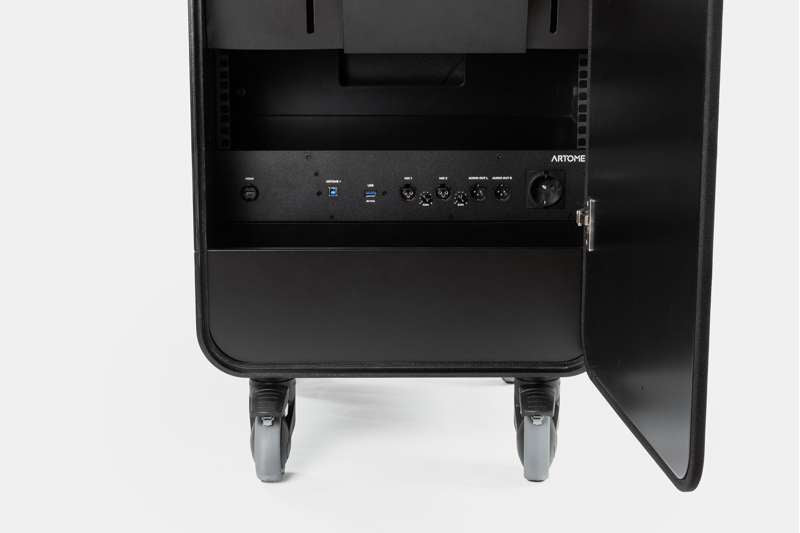 Artome X10 Premium All‑in‑One Mobile Collaboration Solution AV Cart