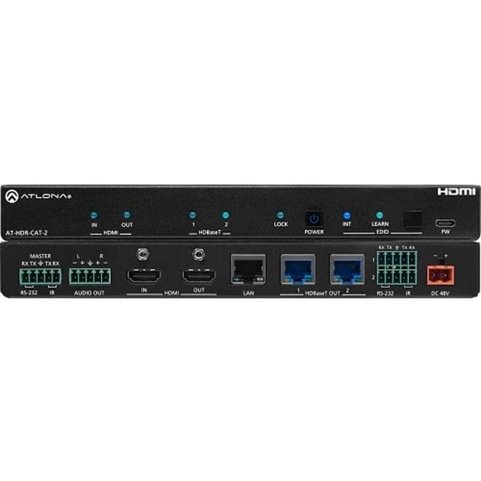 Atlona 4K HDR 1x2 HDMI to HDBaseT Distribution Amplifier