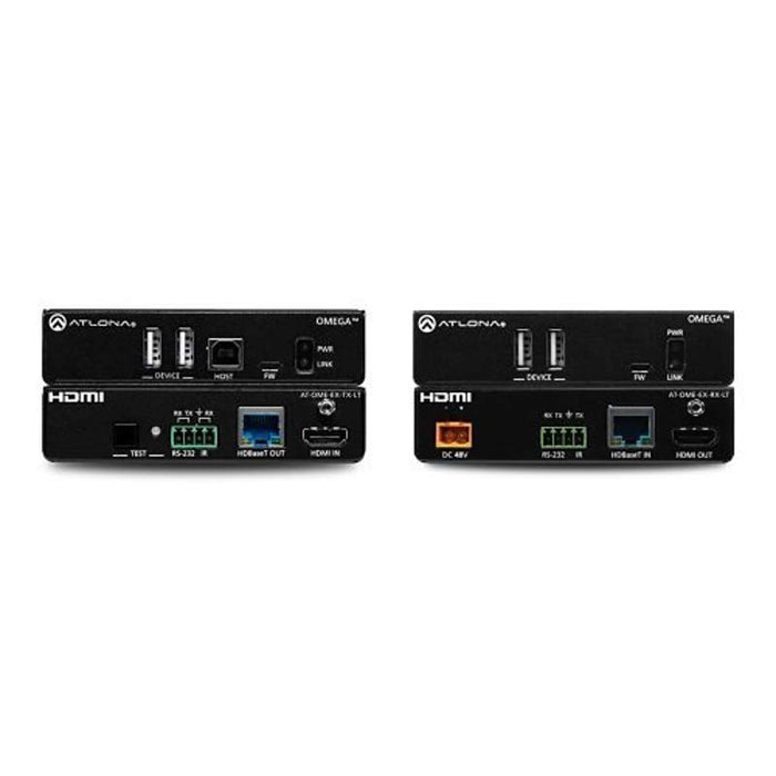 Atlona Omega Series 4K HDBaseT Lite Extender Kit for HDMI and USB