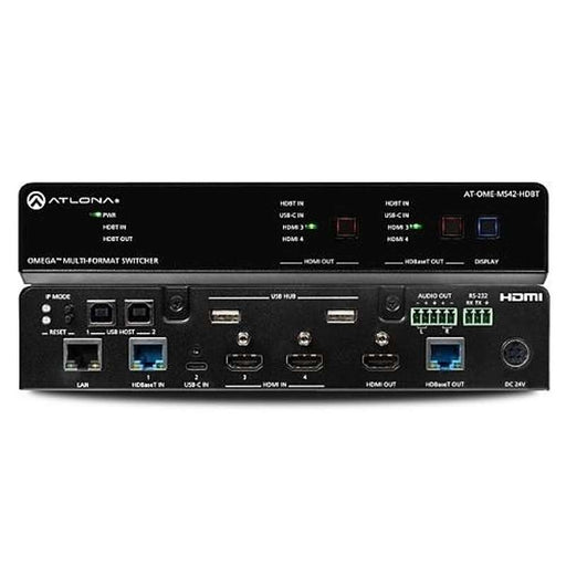 Atlona Omega Series 4K Multi-Format 4x2 Matrix Switcher with USB and HDBaseT