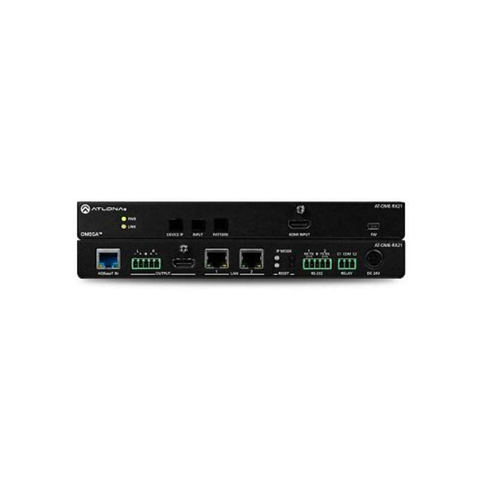 Atlona Omega Series 4K HDBaseT Receiver and 2x1 Switcher with Scaler and HDMI Input