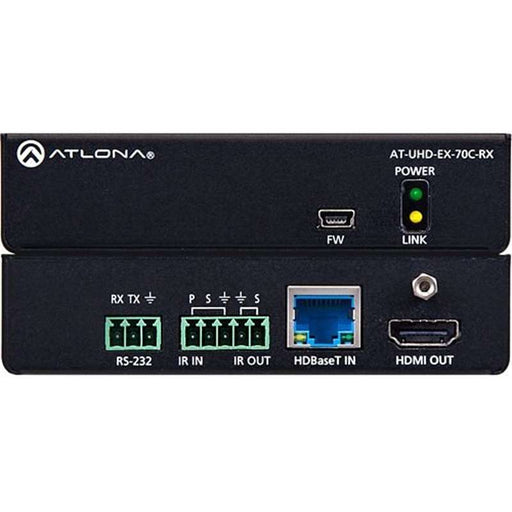 Atlona 4K HDR HDBaseT Receiver Control Remote Power
