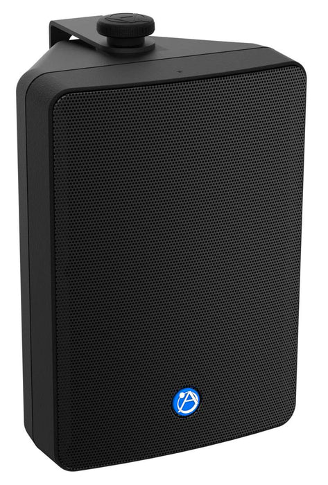 Atlas Sound 6.5" 2-Way All Weather Speaker with 32-Watt 70V/100V Transformer in Black