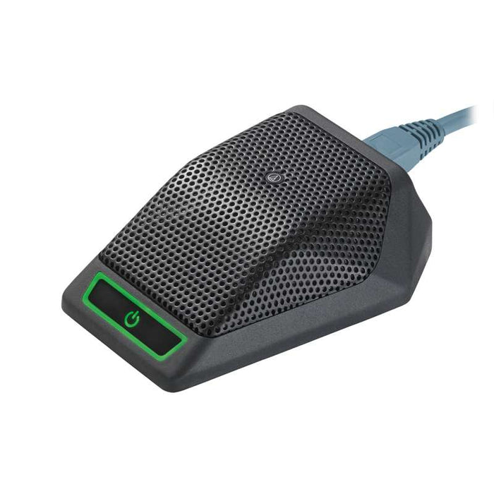Audio Technica ATND971a Cardioid Condenser Boundary Microphone with Dante Network Output
