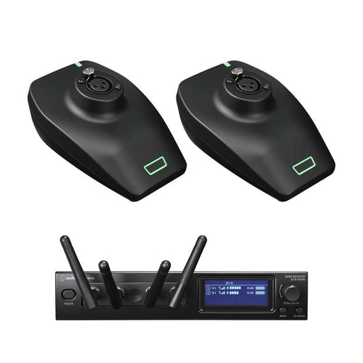 Audio Technica System 20 PRO Dual Desk Stand Transmitter Wireless System (ATW‑1427)