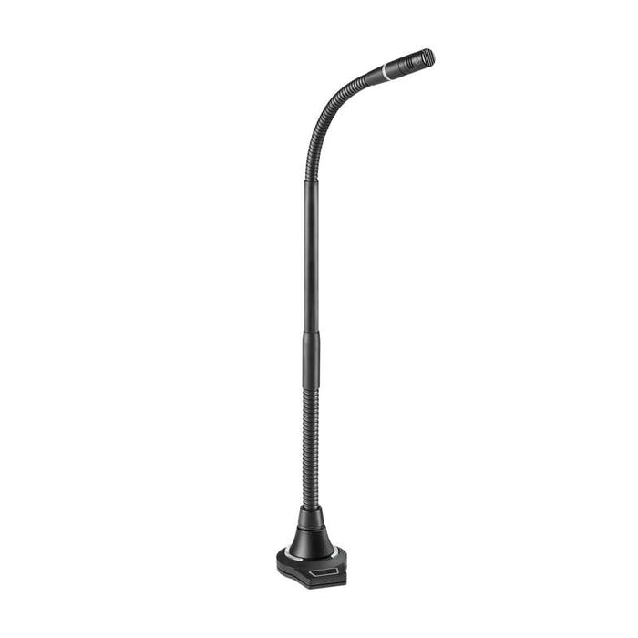 Audio Technica ES925/FM5 Cardioid Condenser Gooseneck Microphone with 5‑Pin Flush‑Mount Power Module, 383 mm (15.08") Gooseneck