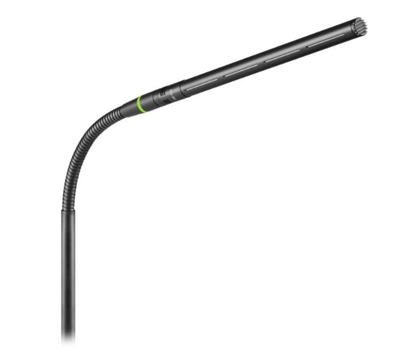 Audio Technica ES925ML12/FM5 MicroLine Condenser Gooseneck Microphone with 5‑Pin Flush‑Mount Power Module, 231 mm (9.08") Gooseneck