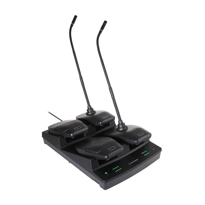 Audio Technica ESW‑CHG5 Four‑Bay Desk Stand and Boundary Charging Station for Engineered Sound Wireless