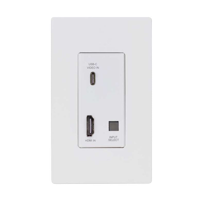 AVPro USB-C/HDMI Wall Plate Transmitter via HDBaseT