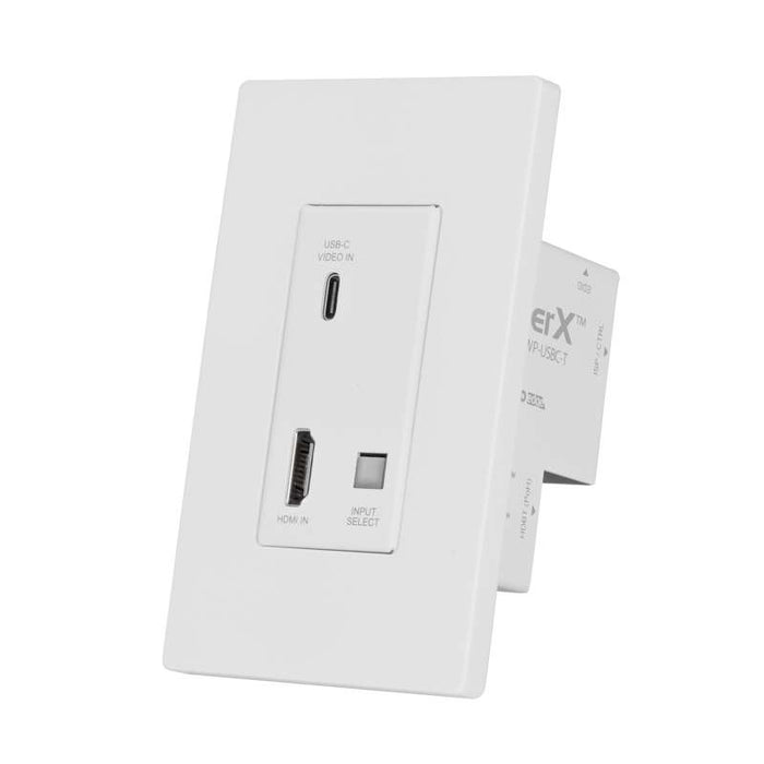 AVPro USB-C/HDMI Wall Plate Transmitter via HDBaseT