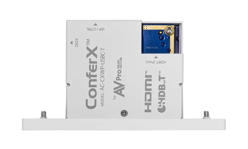 AVPro USB-C/HDMI Wall Plate Transmitter via HDBaseT