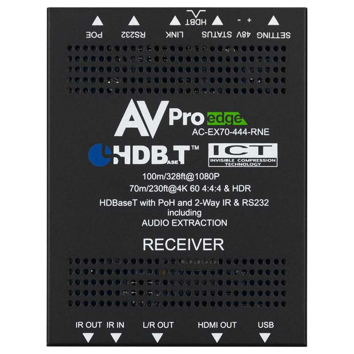 AVPro 70M 18Gbps HDBaseT Receiver